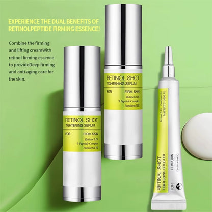Retinol Serum Nourishes Moisturizes Firms the Skin Reduces Fine Lines and Dark Circles Minimizes Pores Antioxidant Anti-Aging